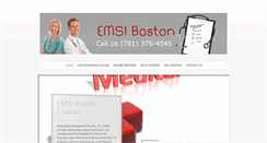 Desktop Screenshot of emsiboston.com